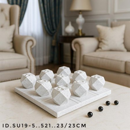 تحفة ديكور حجر xo قياس 23\23 سم